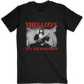 Noir - Front - Thin Lizzy - T-shirt LIVE & DANGEROUS - Adulte