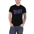 Noir - Front - Deep Purple - T-shirt HUSH - Adulte