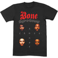 Noir - Front - Bone Thugs N Harmony - T-shirt CROSSROADS - Adulte