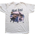 Beige pâle - Front - Bon Jovi - T-shirt BREAKOUT - Adulte