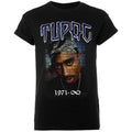 Noir - Front - Tupac Shakur - T-shirt - Adulte