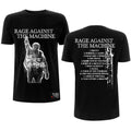 Noir - Front - Rage Against the Machine - T-shirt BOLA ALBUM COVER - Adulte