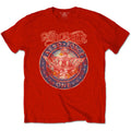 Rouge - Front - Aerosmith - T-shirt AERO FORCE - Adulte