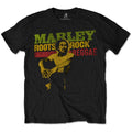 Noir - Front - Bob Marley - T-shirt ROOTS ROCK REGGAE - Enfant