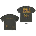 Gris charbon - Front - Imagine Dragons - T-shirt CUTTHROAT - Adulte
