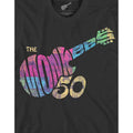 Noir - Side - The Monkees - T-shirt DISCOGRAPHY - Adulte