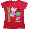 Rouge - Front - Woodstock - T-shirt - Femme
