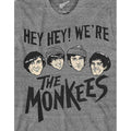 Gris - Side - The Monkees - T-shirt HEY HEY! - Adulte