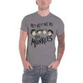 Gris - Front - The Monkees - T-shirt HEY HEY! - Adulte