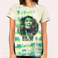 Blanc - Back - Bob Marley - T-shirt - Adulte