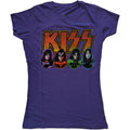 Violet - Front - Kiss - T-shirt - Femme