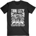 Noir - Front - Thin Lizzy - T-shirt JAILBREAK FLYER - Adulte