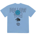 Bleu - Back - Imagine Dragons - T-shirt FOLLOW YOU - Adulte
