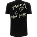 Noir - Back - Metallica - T-shirt WUZ HERE - Adulte