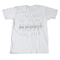 Blanc - Back - Radiohead - T-shirt TRAPPED - Adulte