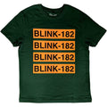 Vert - Front - Blink 182 - T-shirt - Adulte