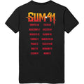 Noir - Back - Sum 41 - T-shirt OUT FOR BLOOD - Adulte