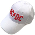Blanc - Side - AC-DC - Casquette de baseball - Adulte