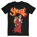 Noir - Front - Ghost - T-shirt GREETINGS FROM PAPA NOEL - Adulte