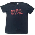 Noir - Front - Primal Scream - T-shirt MAXIMUM ROCK 'N' ROLL - Adulte