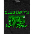 Noir - Side - Bebe Rexha - T-shirt CLUB SACRIFICE - Adulte