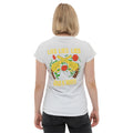Blanc - Back - Guns N Roses - T-shirt LIES LIES LIES - Femme