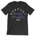 Noir - Front - Aretha Franklin - T-shirt RESPECT - Adulte