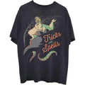 Noir - Front - Little Mermaid - T-shirt TRICKS & SPELLS - Adulte