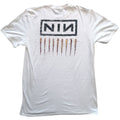 Blanc - Back - Nine Inch Nails - T-shirt DOWNWARD SPIRAL - Adulte