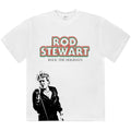 Blanc - Front - Rod Stewart - T-shirt ROCK THE HOLIDAYS - Adulte