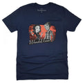 Bleu marine - Rouge - Front - WandaVision - T-shirt - Adulte