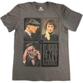 Gris charbon - Front - Peaky Blinders - T-shirt - Adulte