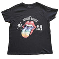 Noir - Front - The Rolling Stones - T-shirt SIXTY - Femme