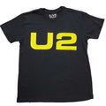 Noir - Front - U2 - T-shirt - Adulte