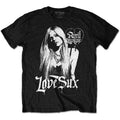 Noir - Front - Avril Lavigne - T-shirt LOVE SUX - Adulte
