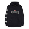 Noir - Front - The Punisher - Sweat à capuche STAMP - Adulte