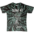 Vert - Front - Sum 41 - T-shirt - Adulte