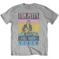 Gris chiné - Front - Tom Petty & The Heartbreakers - T-shirt FULL MOON FEVER - Adulte