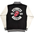 Noir - Blanc - Back - The Rolling Stones - Blouson d'université TOUR '78 - Adulte