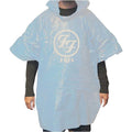 Blanc - Front - Foo Fighters - Poncho BLACK FF - Adulte