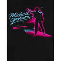 Noir - Side - Michael Jackson - T-shirt - Adulte