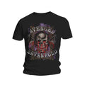 Noir - Front - Avenged Sevenfold - T-shirt BLOODY TRELLIS - Adulte
