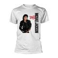 Blanc - Front - Michael Jackson - T-shirt BAD - Adulte