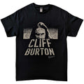 Noir - Front - Cliff Burton - T-shirt DOTD - Adulte