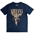 Bleu - Front - Nirvana - T-shirt IN UTERO - Adulte