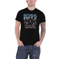Noir - Front - Kiss - T-shirt ALIVE IN '77 - Adulte