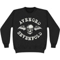 Noir - Front - Avenged Sevenfold - Sweat DEATH BAT - Adulte