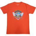 Orange - Front - Van Halen - T-shirt EAGLE '84 - Adulte