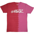 Rouge - Front - Gorillaz - T-shirt - Adulte