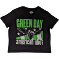 Noir - Front - Green Day - Haut court AMERICAN IDIOT - Femme